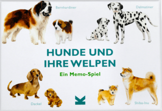 Hunde und ihre Welpen
